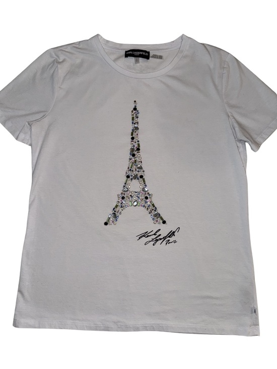 Karl Lagerfeld Tops - Karl Lagerfeld Crystal T-Shirt